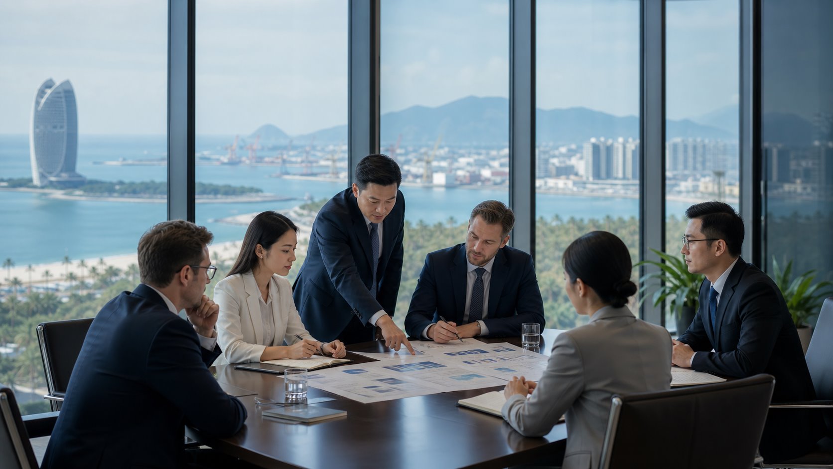International executives planning market entry through Hainan