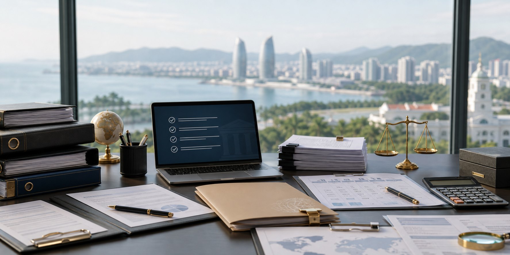 Finance tax legal and compliance documents for Hainan business