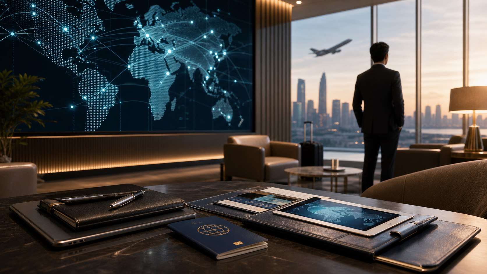 Overseas expansion route board for Chinese companies
