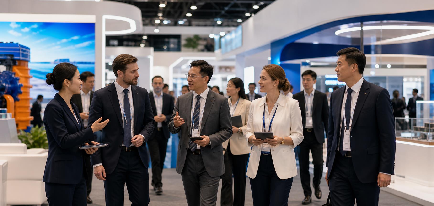 International trade fair and exhibition networking
